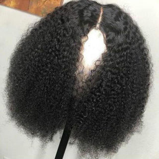 Afro Kinky Curly Bob Wig 13x6 Lace Human Hair Wig [GWB13]
