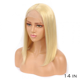 613 Straight Bob | 13x4 Lace Front Human Virgin Hair Transparent Lace Wig [GWB04]