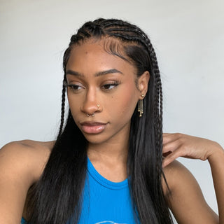 Silky Straight | 13x6" 3D Fitted Gluless HD Crystal Lace Wig [GWL01]