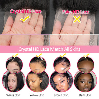 6X6 Crystal HD Lace Closure [GWX03]