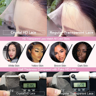 13x4 HD Crystal Lace Wig Body Wave Wigs [GWZ02]