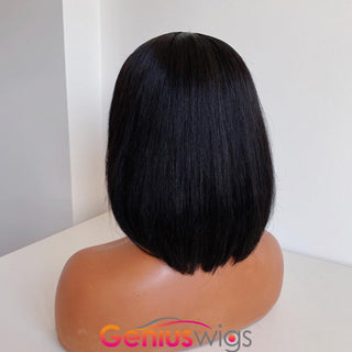 Silky Straight | 13x4 Crystal HD Lace Bob Wig [GWBC01]