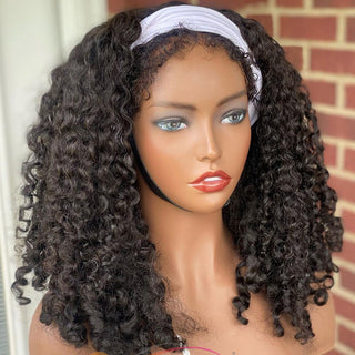 Twist Curly | Kinky Edes Pre Plucked 13x6 Crystal Lace Front Human Hair Wigs [GWE10]