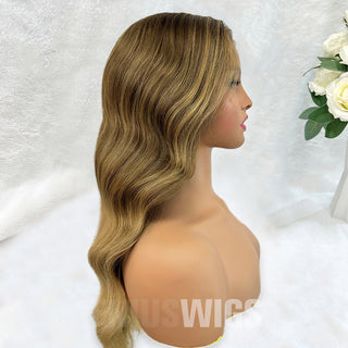 Haper | Blonde Balayage | 5x5" 200% HD Lace Closure Wig | Geniuswigs x Colorist [GWO04]