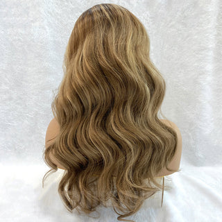 Olivia | Blonde Balayage | 5x5" 200% HD Lace Closure Wig | Geniuswigs x Colorist [GWO03]