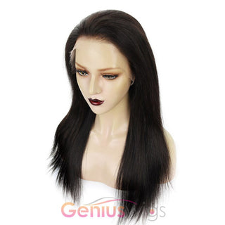 13x4 Crystal HD Lace Wig Straight Human Hair Wigs [GWZ01]