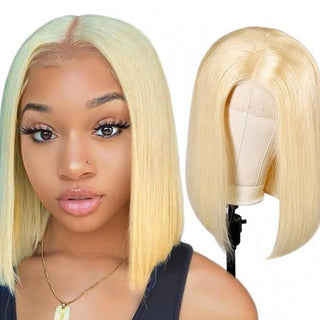 613 Blonde Bob | 5X5" Glueless Closure Wig 200% Wear & Go [GWC10]