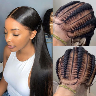 @debyoscar | Straight FULL Scalp Transparent Lace 150% Full Lace Wig [GWF01]