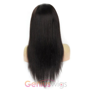 13x4 Crystal HD Lace Wig Straight Human Hair Wigs [GWZ01]