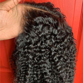 Kinky Curl | 13x6.5 Crystal HD Half Full Lace Wig [GWM11]