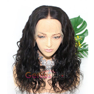 Pre-plucked 360 Frontal Wig Loose Body Wave Human Virgin Hair Wig [GWT03]