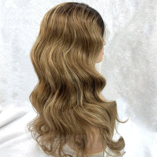 Olivia | Blonde Balayage | 5x5" 200% HD Lace Closure Wig | Geniuswigs x Colorist [GWO03]