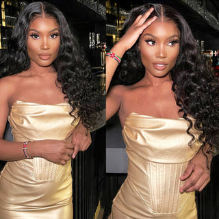 Milan Curl | 13x6 3D Fitted Gluless HD Crystal Lace Human Hair Wig [GWL06]