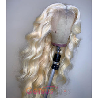 613 Blonde Body Wave Human Virgin Hair 13x4 Lace Front Wig [GWN38]