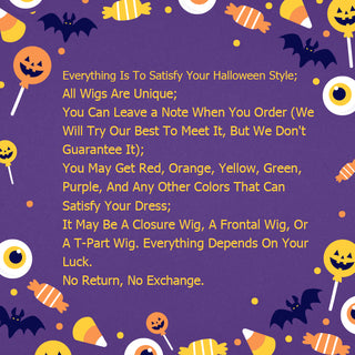 Halloween Mystery Box $109  | Human Hair Colored Wigs [GWY08]