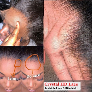 Afro Kinky Curly | 5x5 Glueless Crystal HD Lace Wigs | Wear&Go [GWC11]
