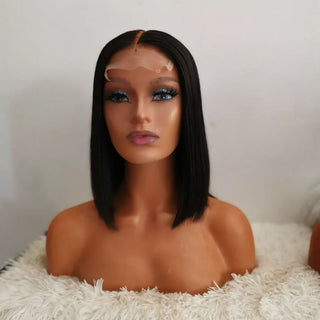 Straight BOB | 5X5 Glueless HD Crystal Lace Wig | Wear&Go  [GWC08]