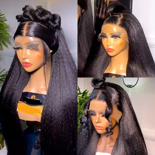 Yaki | Undetectable Transparent Pre-plucked Full Lace Wig [GWF07]