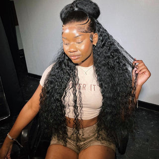 Water Wave | Pre-plucked Transparent Full Lace Wig [GWF03]