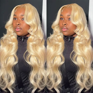 [24hr Free SHIPPING] 613 Blonde Body Wave T-Part Lace Wig Medium Cap| Flash Sale