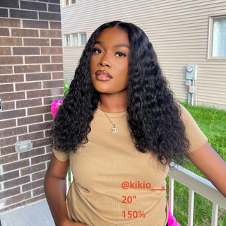 Water Wave | Pre-plucked Transparent Full Lace Wig [GWF03]