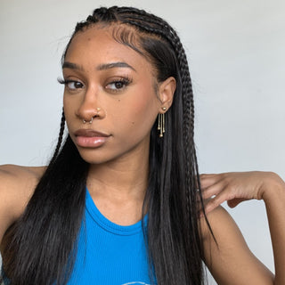 Silky Straight | 13x6" 3D Fitted Gluless HD Crystal Lace Wig [GWL01]
